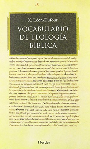 Vocabulario de Teologia Biblica