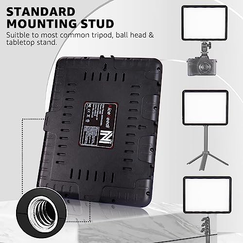 Lumière de studio à intensité variable NiceVeedi 2800-6500K USB - 6