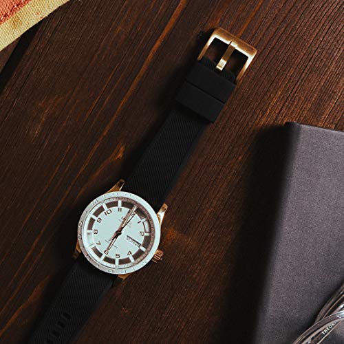 Image of BARTON Elite Silicone Watch Bands - Gold Buckle Quick Release