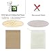 300PCS Tea Filter Bags, Disposable Paper Tea Bag with Drawstring Safe Strong Penetration Unbleached Paper for Loose Leaf Tea and Coffee（6x8CM）