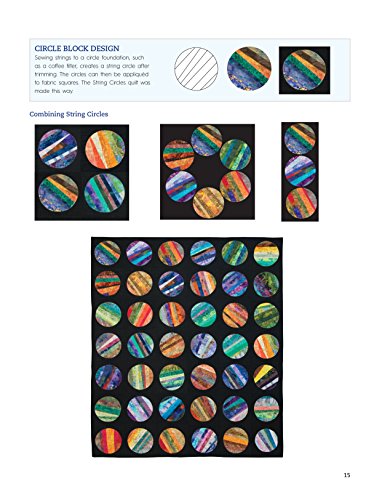 String Quilt Style: Easy Techniques And Inspiring Designs From Strips, Scraps And Stash (Landauer) 14 Quilting Projects, Step-By-Step Instructions, 150 Photos, And More Than A Dozen Unique Blocks #TOP3