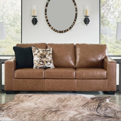 Ashley Bolsena Queen Leather Sofa Sleeper