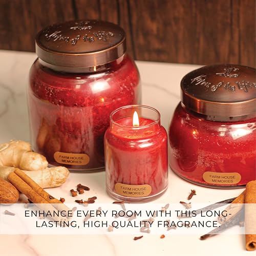 A Cheerful Giver JP43 — Farm House Memories - 34Oz Papa Scented Candle Jar thumb #1