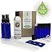 Essenzia Essential Oil Tools & Accessories - Aromatherapy Carrier Oil Kit: 4oz MCT Coconut Oil, Essential Oil Tool, Glass 10ml Roller Bottles & Glass 2oz Spray Bottles, Pipettes, Mini Funnel