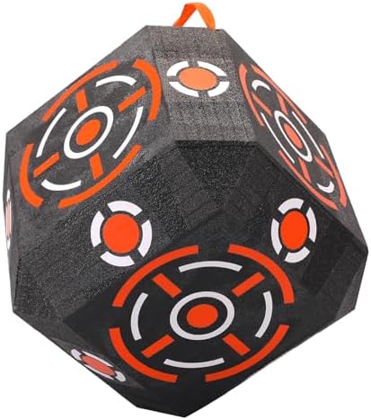 LWANO Multi-Sided Archery Target Block – High Polymer Fiber Bow & Arrow Target with Lightweight Handheld Design