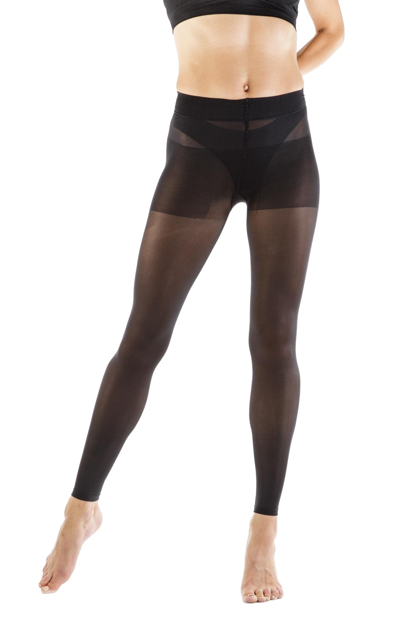 Relaxsan Microfibra 780ML Leggings Compressione Graduata 12-17 mmHg 70 Den Collant Senza Piede