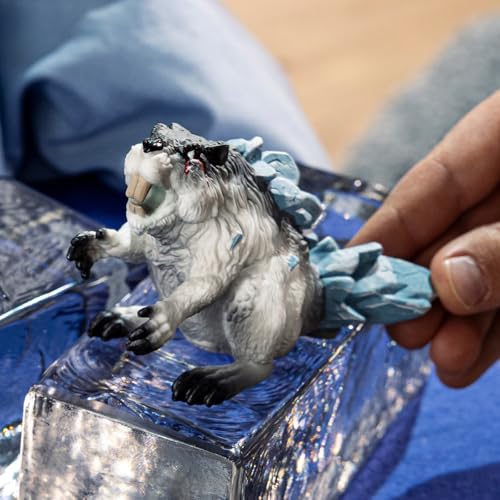 SCHLEICH ELDRADOR Creatures | Eisbiber 70836 | detailgetreue Monster Sammelfiguren | hochwertiges Spielzeug zum Sammeln & Spielen | Geschenk für Kinder ab 6 Jahren | 10 x 5 x 6 cm