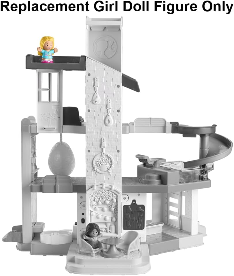 Replacement Part for Fisher-Price Little People Barbie Dreamhouse Playset - HCF61 - Replacement Girl Doll Figure