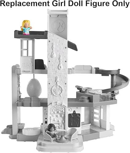 Miniatura 4 de Pieza de repuesto para Fisher-Price Little People Barbie Dreamhouse Playset - HCF61 - Figura de muñeca de repuesto para niña