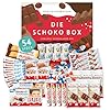 Schokoladen Geschenkbox - Genussmomente mit Kinder Schokolade | 54 Teile 855g | Schokolade Großpackung | Mix mit Bueno, Kinder Country, Schokobons, Happy Hippo | Süßigkeiten Box für Party & Geburtstag