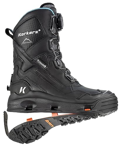Korkers Women's Polar Vortex 1200 W/SnowTrac Sole Mid Calf Boot2
