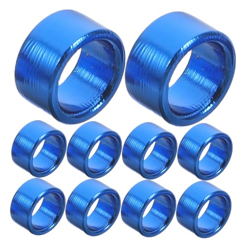 Toyvian 10Pcs Pigeon Leg Bands for Bird Identification Inner Height Durable Foot Rings for Pigeon Training and Health Monitoring