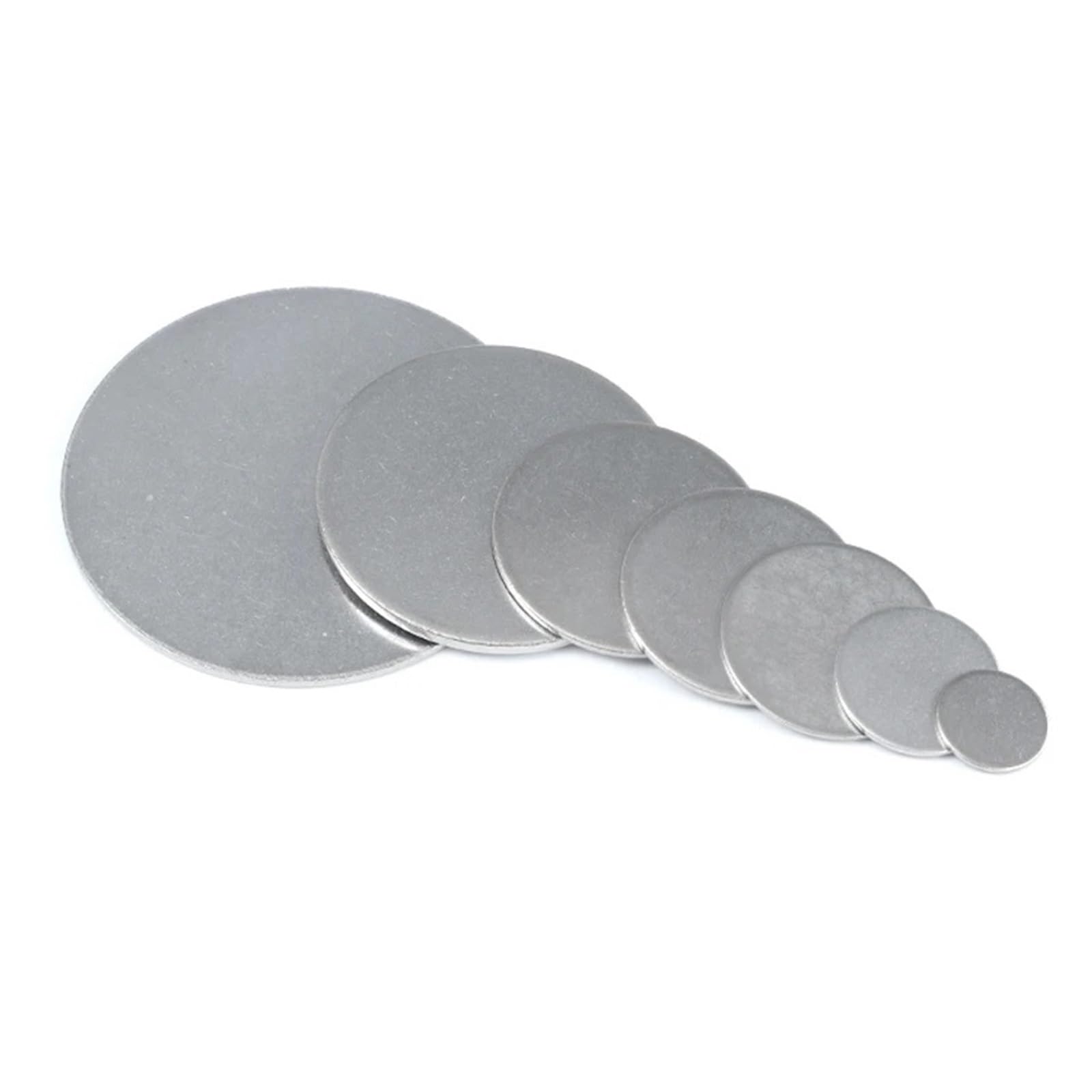 304 Dysk ze stali nierdzewnej, Uszczelka zatyczki rurowej ze stali nierdzewnej 304 z okrągłym dyskiem 40-80x1,5-5mm(70x5mm(1pcs))