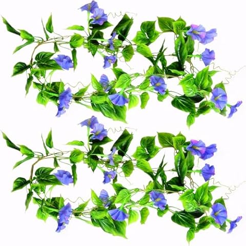 PASYOU Artificial Morning Glory Vines Cover