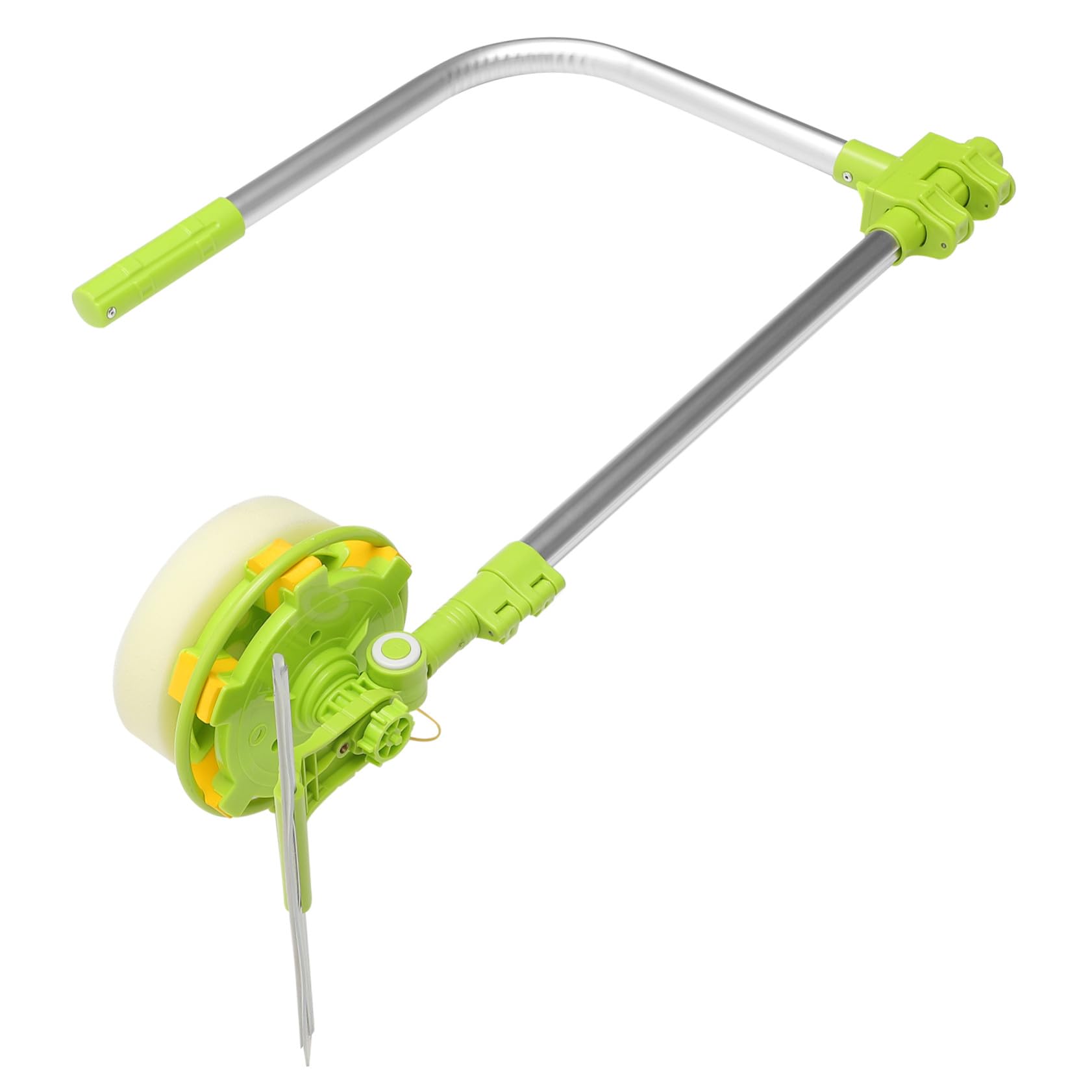 SOIMISS Kit de Limpieza de Ventanas con Limpiacristales Telescópico Giratorio Limpiador para Interiores y Exteriores Herramienta para y Ventanas Altas