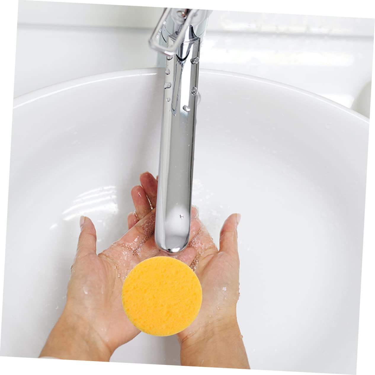 Ipetboom 150pezzi Spugne Per Makeup e Detergente Esfolianti Colorati Legno Pulpa Per Struccare e Spessore