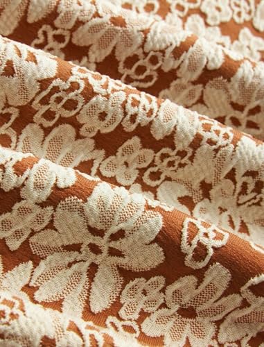 Image of ZAFUL Women's Sarong Coverups Beach Wrap Sheer Bikini Cover Up Mini Skirt | Wraps Swimwear, Cover Ups for Swimwear, Multi-Wear, Texture, Floral