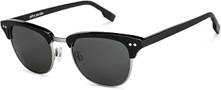 John Jacobs Unisex Adult Clubmaster Polarized Round Sunglasses JJ S12638 Price In India