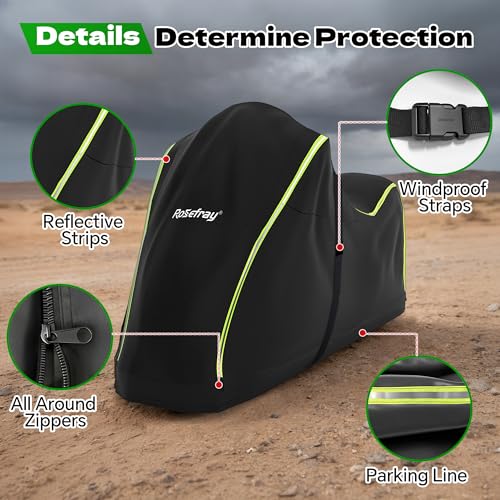 Rosefray Fully Enclosed Motorcycle Cover