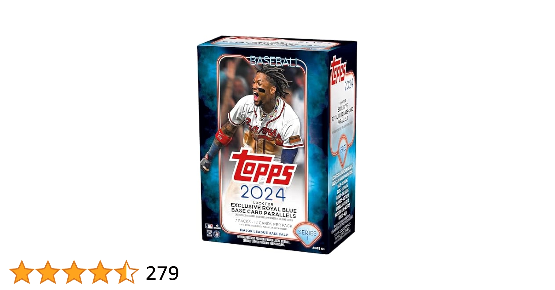 Amazon.com: 2024 Topps Series 1 Baseball Value Box - 7 Packs