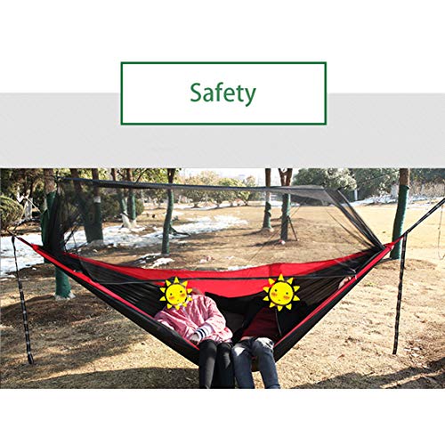 Hamac de jardin et camping respirant en nylon pour éviter le mal de dos
