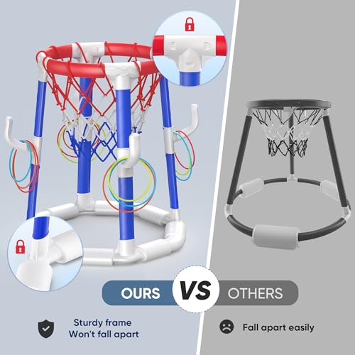 40% Off Pool Basketball Hoop Set with 2 Balls - Code XJ3YFHGH - Image 4