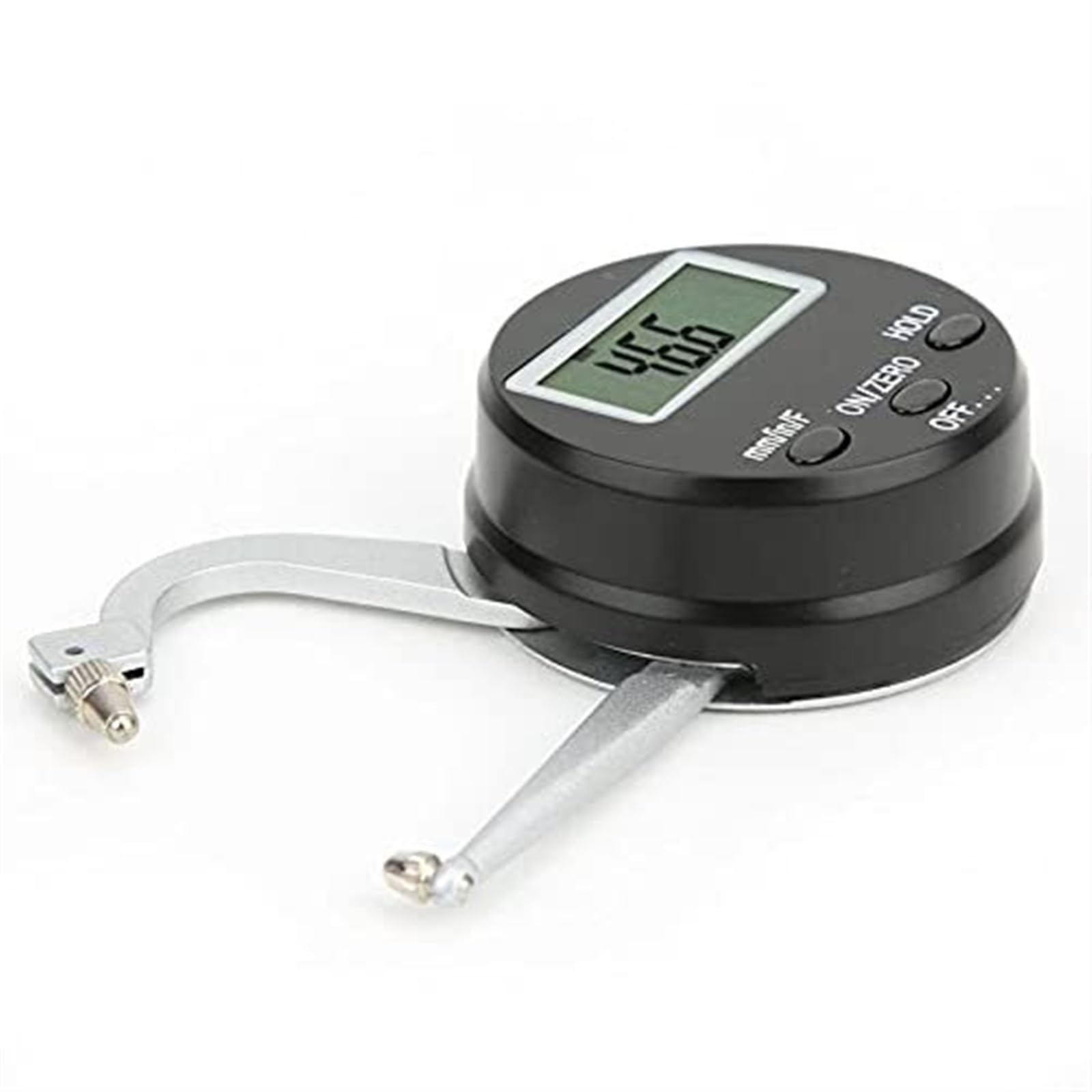 KanDuo Calibrador a Vernier Digital, Herramienta de medición de Calibre de Profundidad de precisión, Calibre de medición electrónico 0~25 mm Diámetro Externo Indicador de medición Digital