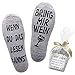 Belloxis Lustige Socken Damen Wein Geschenk Wenn Du Das Lesen Kannst Socken Flauschige Socken