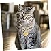 Kisangel Pet Necklace Metal Longevity Lock Stylish Jewelry for Dogs and Cats and Chic Design for Any Occasion for
