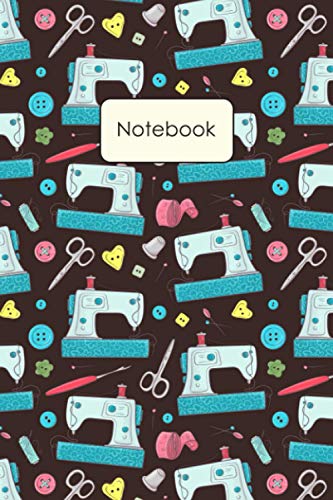 Notebook: Sewing Accessories Funny Hilarious Sewing Novelty Gift for Her / Blank Lined Travel Notebook To Write In For Notes, Diary, & Notepad image 2