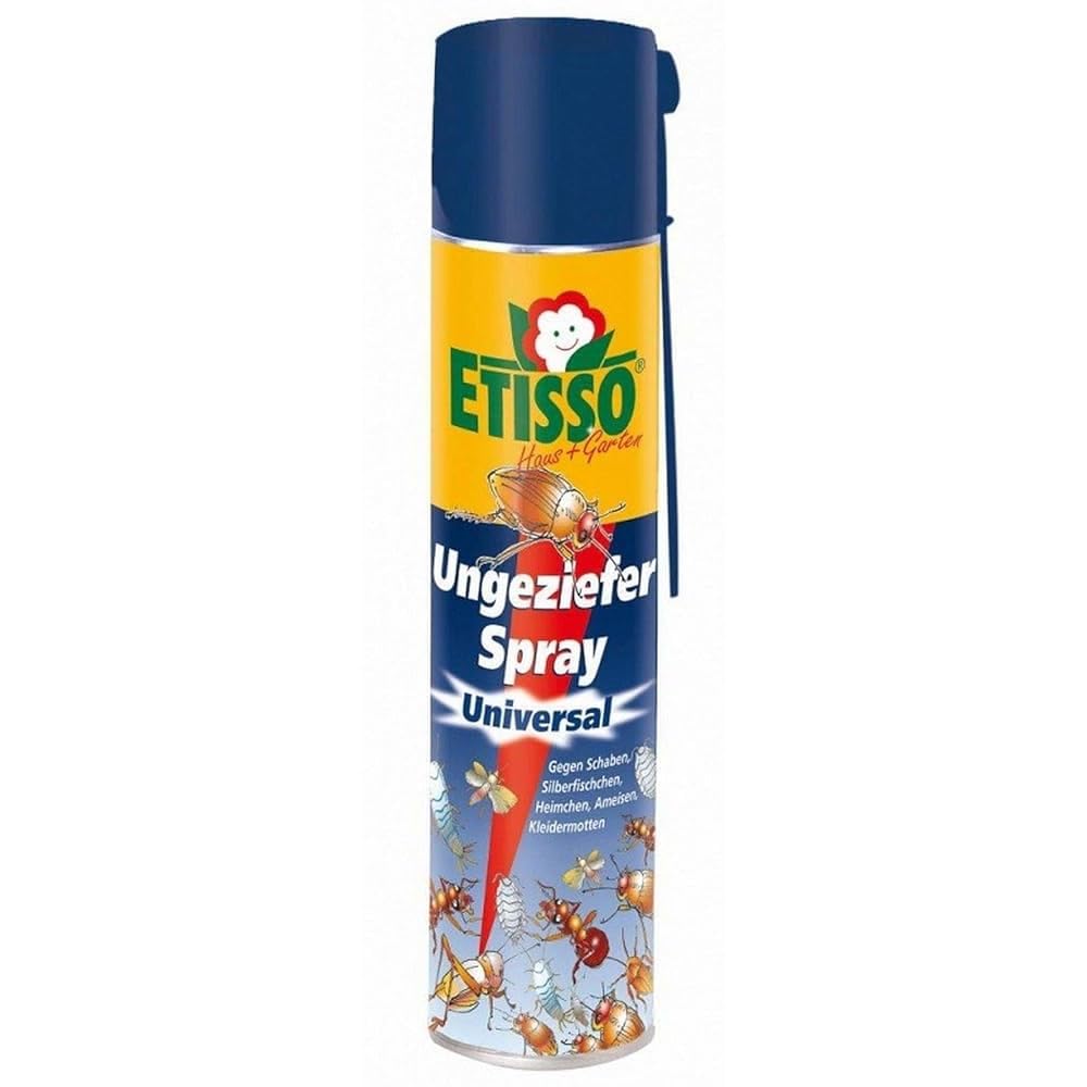 HEIMWERT Insektenspray Akut gegen Ungeziefer – Sofortige Wirkung mit Langzeitschutz gegen Ameisen, Mücken, Fliegen, Silberfische, Spinnen uvam - Spray Mittel für Wohnung + Garten 600 ml