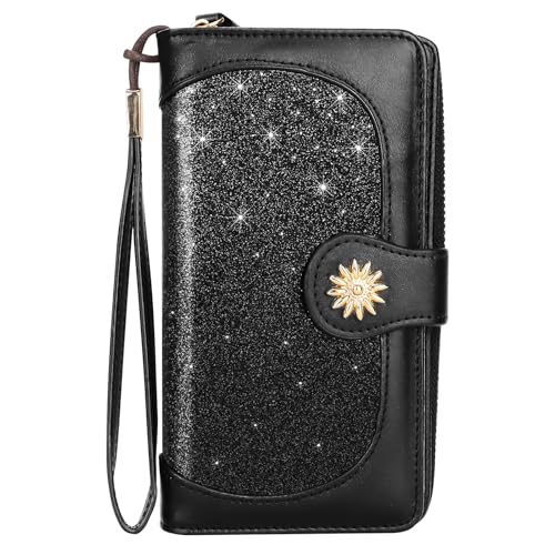 Catálogo para Comprar On-line Accesorios para Dama comprados en linea. 41 Ausein Carteras para Mujer de Piel, Monedero de cuero con Bloqueo RFID, Tarjetero Moda de Gran Capacidad con Cremallera, Billetera para Móvil de Dama Originales Minimalista,...