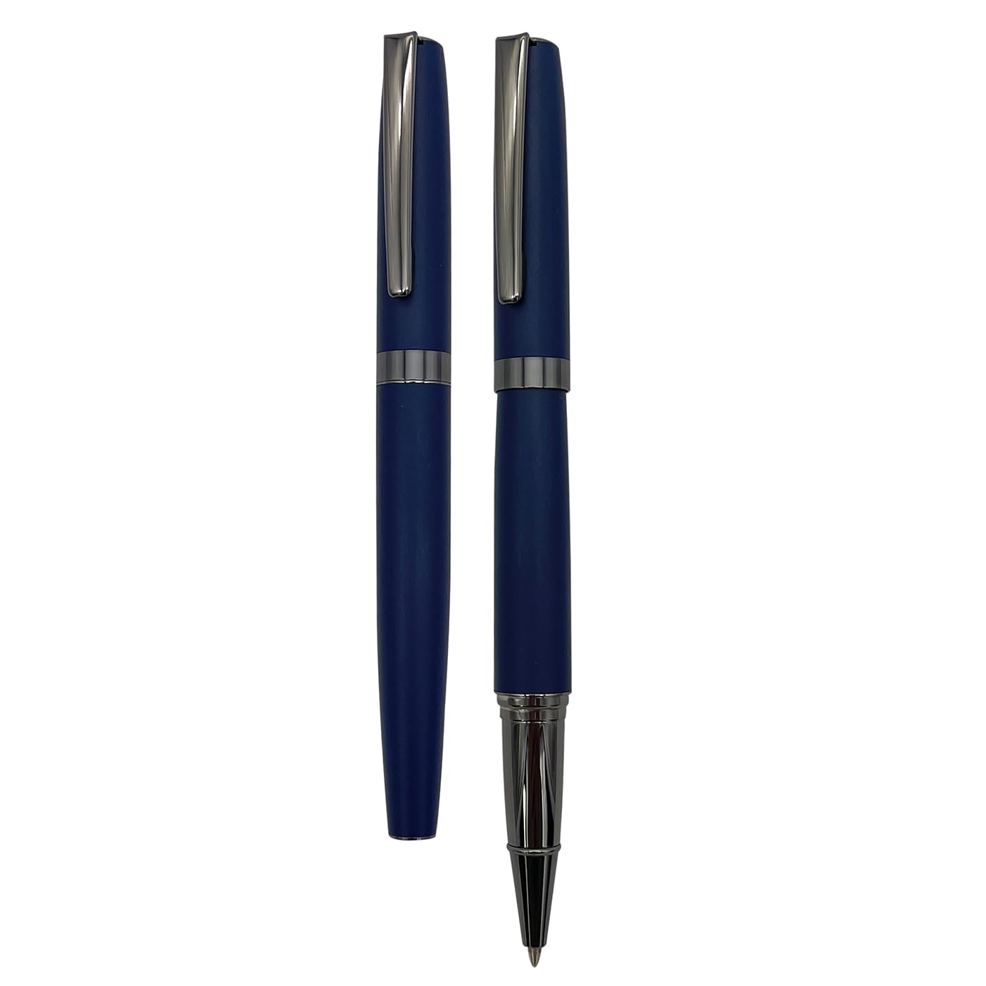 Bridgewater Pen Company Executive Roller Ball Point Pen Collection, Boxed, Sleeved (Hereford, Navy) - Image 2