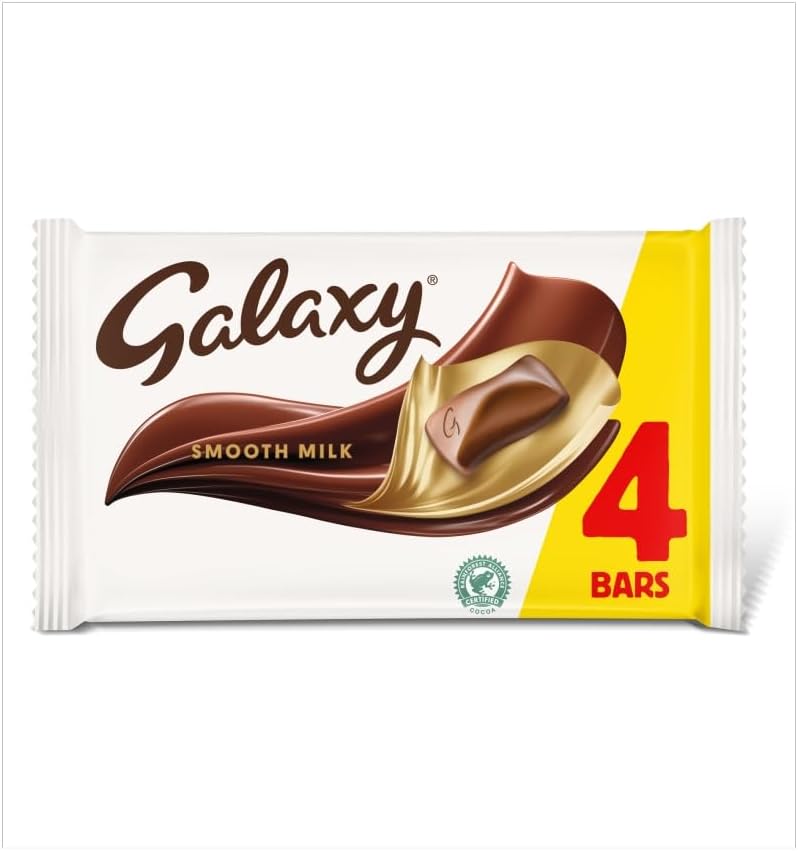 Galaxy Milk Chocolate Bar Multipack 4 x 42g