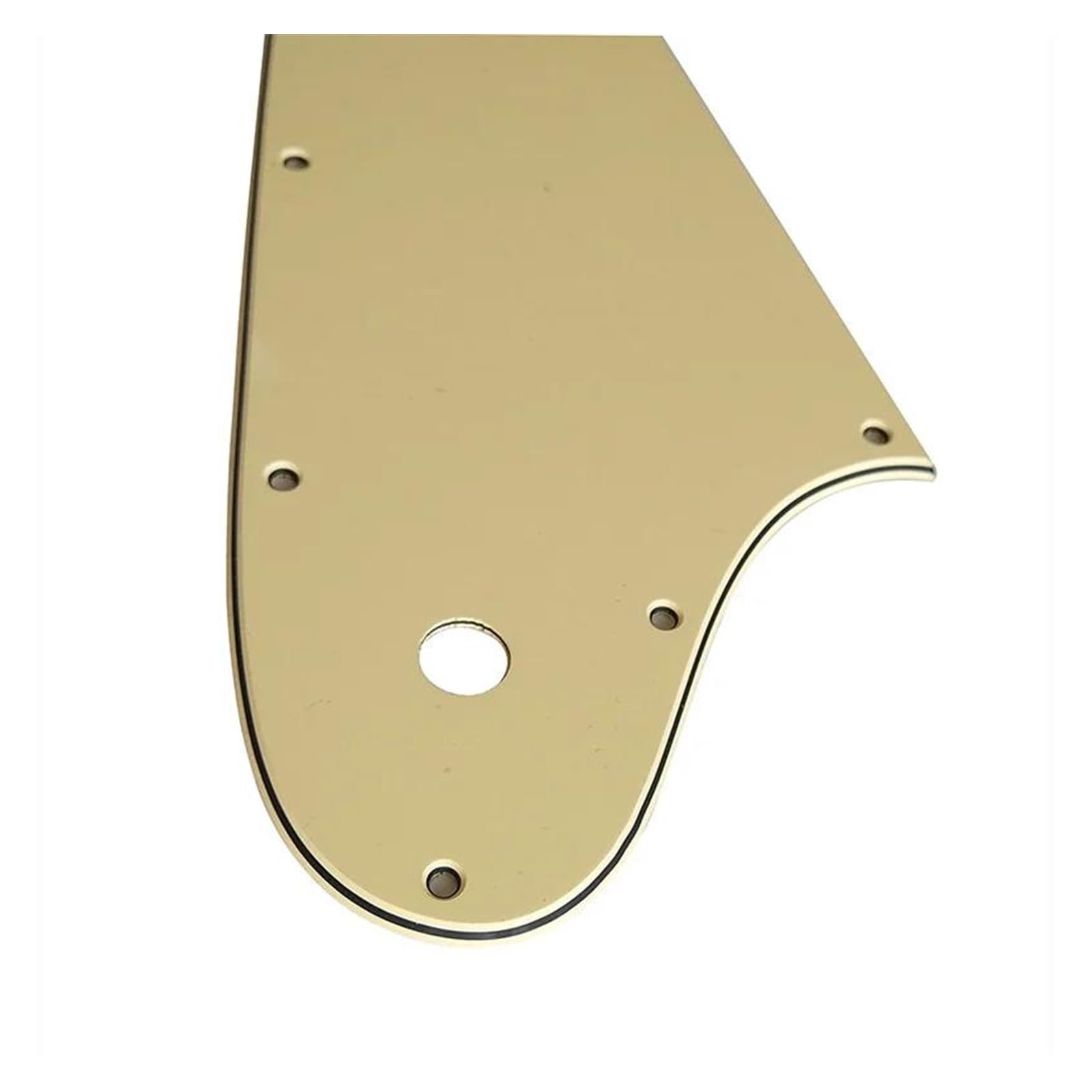 maskownica do gitary Części do gitary - do gitary pickguard Scratch Plate 3-warstwowa kremowo-żółta Części i akcesoria do gitary