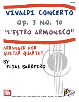 Paperback Vivaldi Concerto Op. 3 No. 10: L'estro Armonico Book