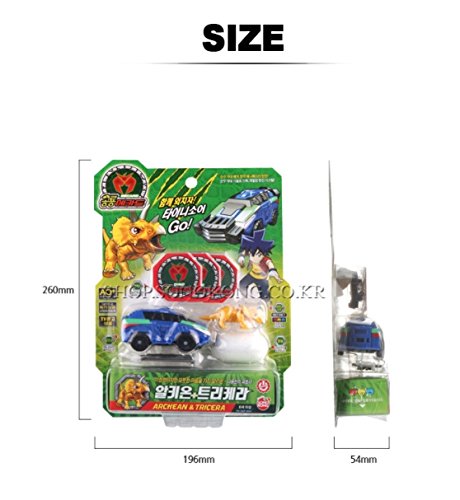 Amazon.co.jp: Sonokong Dino Mecard ARCHEAN & TRICERA 恐竜メ