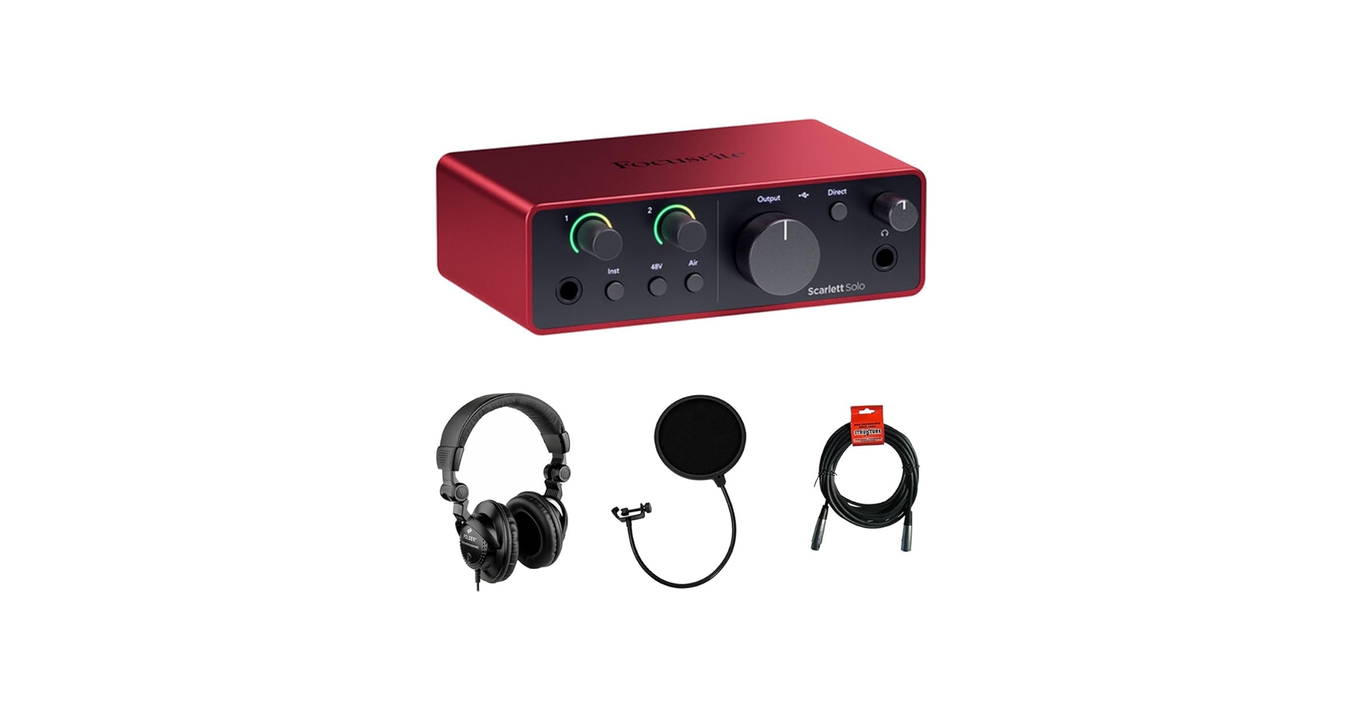 Focusrite Scarlett Solo USBインターフェース Amazon.com: Focusrite Scarlett Solo Compact (1st Gen) USB