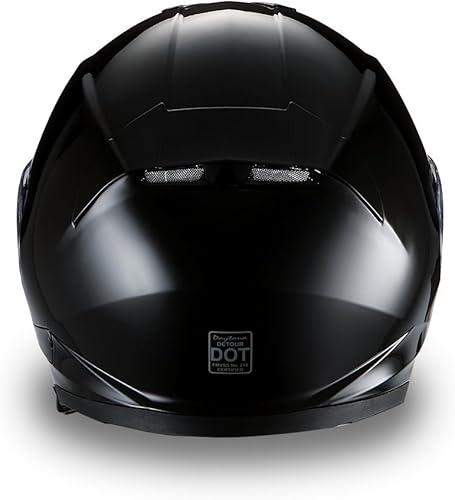 Miniatura 9 de Daytona Helmets - Casco de motocicleta con desvío, 100% aprobado por DOT.