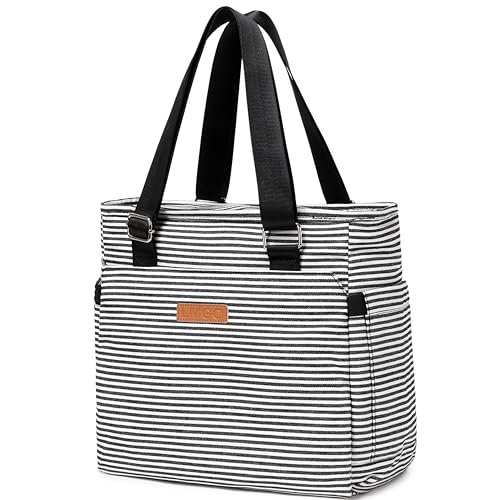 Bolsa Tote de Lona Resistente para Mujer con Múltiples Bolsillos miniatura 1