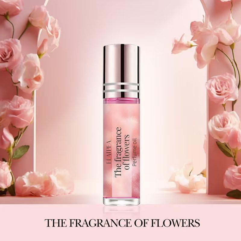 Pheromone Roll On Perfume Oil for Women, Rose Patchouli Geranium Scent, Alcohol-Free Floral Fragrance, Long Lasting Feminine Scent - Image 3