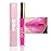 evpct 1Pcs Hot Pink Glitter Metallic Shimmer Diamond Lipstick Lip Gloss for Women Long Lasting Waterproof, Light Bright Rose Pink Sparkle Glitter Matte Liquid Lipstick Lip Makeup Kit, 11