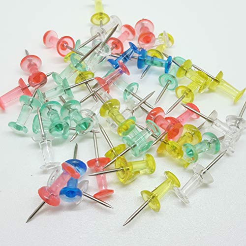 STOBOK 35 pçs Pinos Push Pins Pinos de mão Ferramenta DIY Pushpin de escritório para escola Home Off