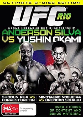 Amazon Com Ufc 134 Silva Vs Okami Non Usa Format Pal Region 4 Import Australia Yushin Okami Shogun Rua Anderson Silva Forrest Griffin Anthony Giordano Movies Tv Amazon Com Ufc 134 Silva Vs Okami Non Usa Format Pal Region 4 Import Australia Yushin Okami Shogun Rua Anderson Silva Forrest Griffin Anthony Giordano Movies Tv