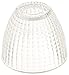 Jesco Lighting AP06S01CL Pressed Glass Refractor for 6-Inch Aperture Pendant or Wall Sconce, Clear
