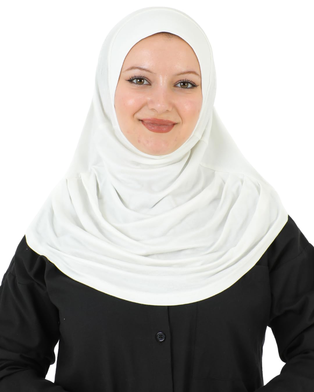 Prien Plain Ready To Wear Hijab for Women, Muslim Instant Turbans, Soft Jersey Scarf, Islamic Clothes, Long Hijabs, Abaya