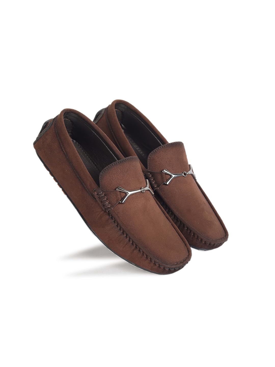 AADI Mens Brown Suede Leather Outdoor Casual Loafer Shoes (B0CJH29LP8) Amazon Price History, Amazon Price Tracker