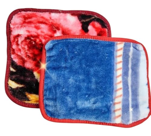 Image of PARTISH Big Size Laddu Gopal Blanket for Winters | Super Soft Rajai /Kambal for Kanha Ji | Thakur Ji | Ladoo Gopal (Random Colors) (12 X 15 Inches, Pack of 2)