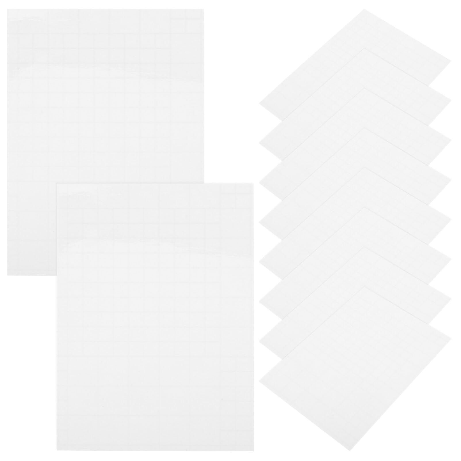 SEWACC 100hojas Laminación Autoadhesivas Pvc Transparente Para Fotografías y Film De Laminar De Alta Adherencia y Aplicación