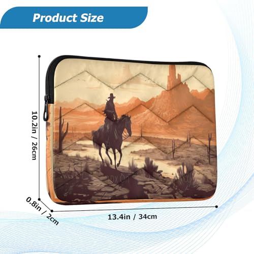 Funda para portátil Western Desert Cowboys 13-14 pulgadas miniatura 3